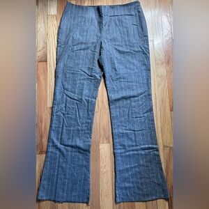 GIORGIO ARMANI gray pinstripe dress pants size 48 Italian / 12 (X-Large) USA